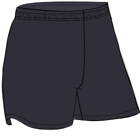 Patron ropa, Fashion sewing pattern, molde confeccion, patronesymoldes.com Football short  9146 LADIES Shorts
